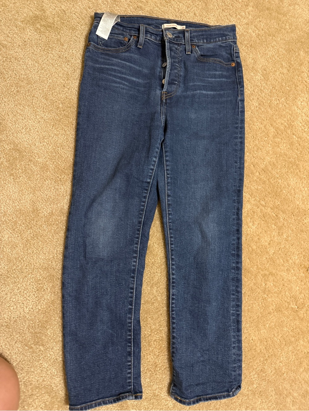 Levi's High Rise Women's Jeans - Dark Blue Wash